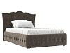 Кровать интерьерная Герда 140 (коричневый)