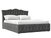 Кровать интерьерная Герда 160 (серый)