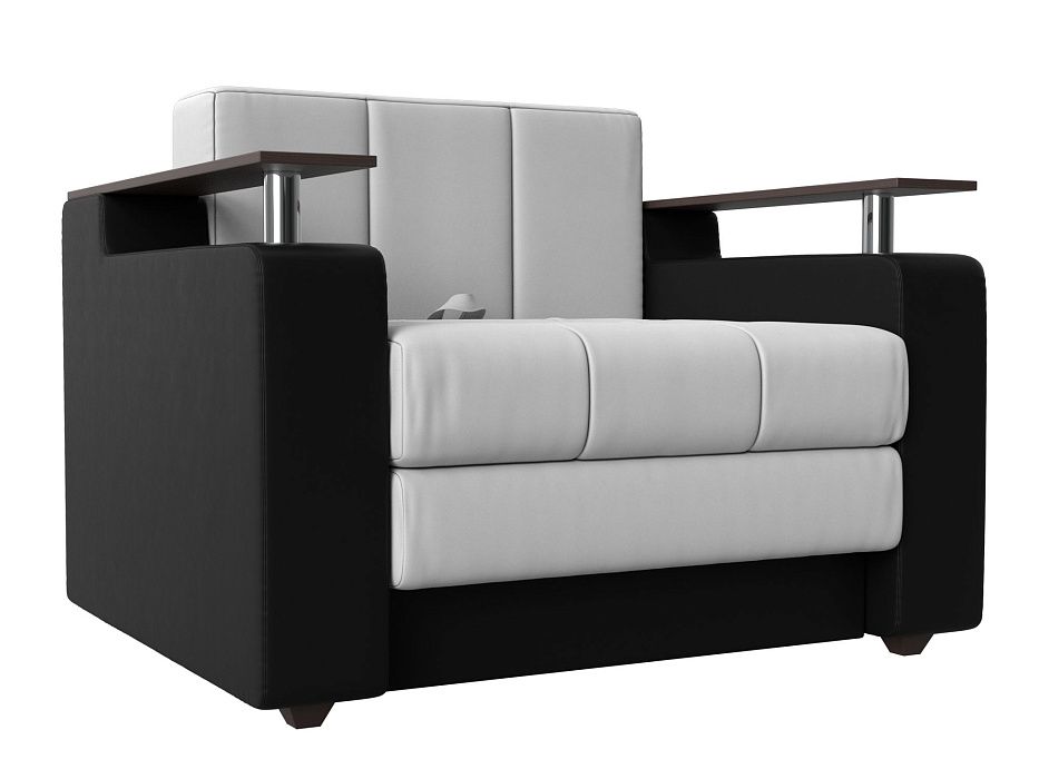 Кресло-кровать Мираж (белый\черный)