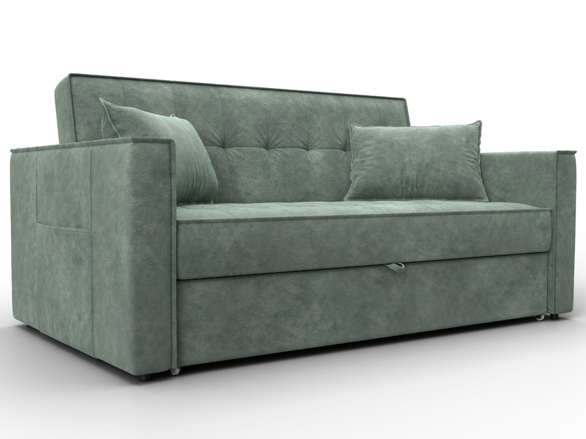 Диван прямой Лига-104 (140) фото в интернет-магазине Лига Диванов