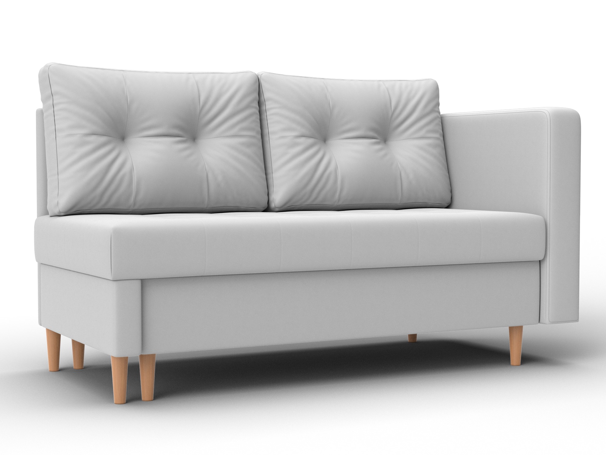 Кушетка Лига-098 (экокожа белый)