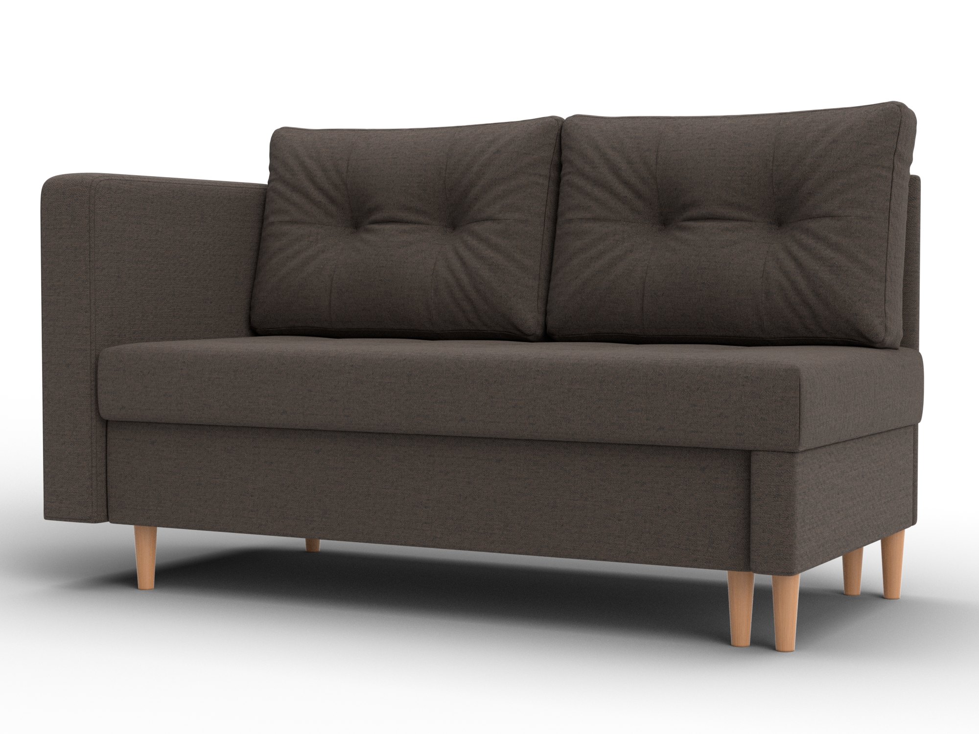 Кушетка Лига-098 (амур 05 коричневый)