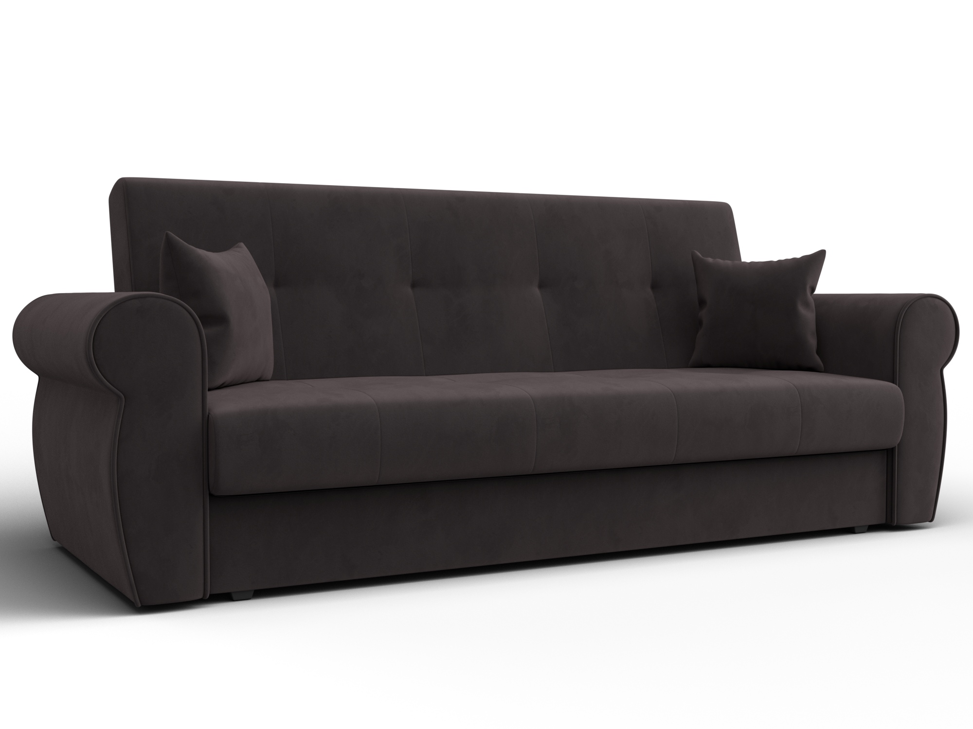 Диван-книжка Лига-019 (seven 727 коричневый)