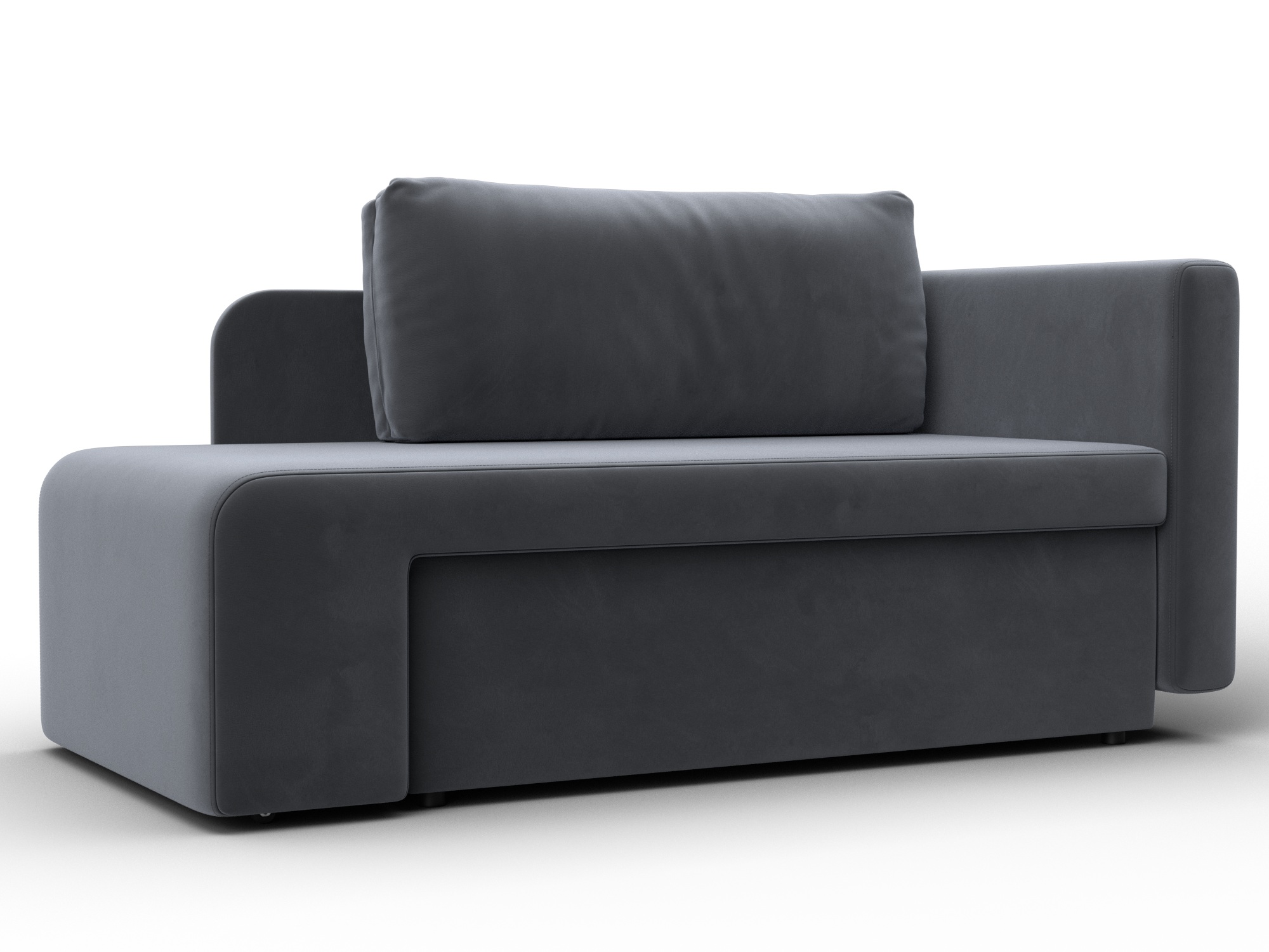 Кушетка Лига-097 (seven 17 серый)