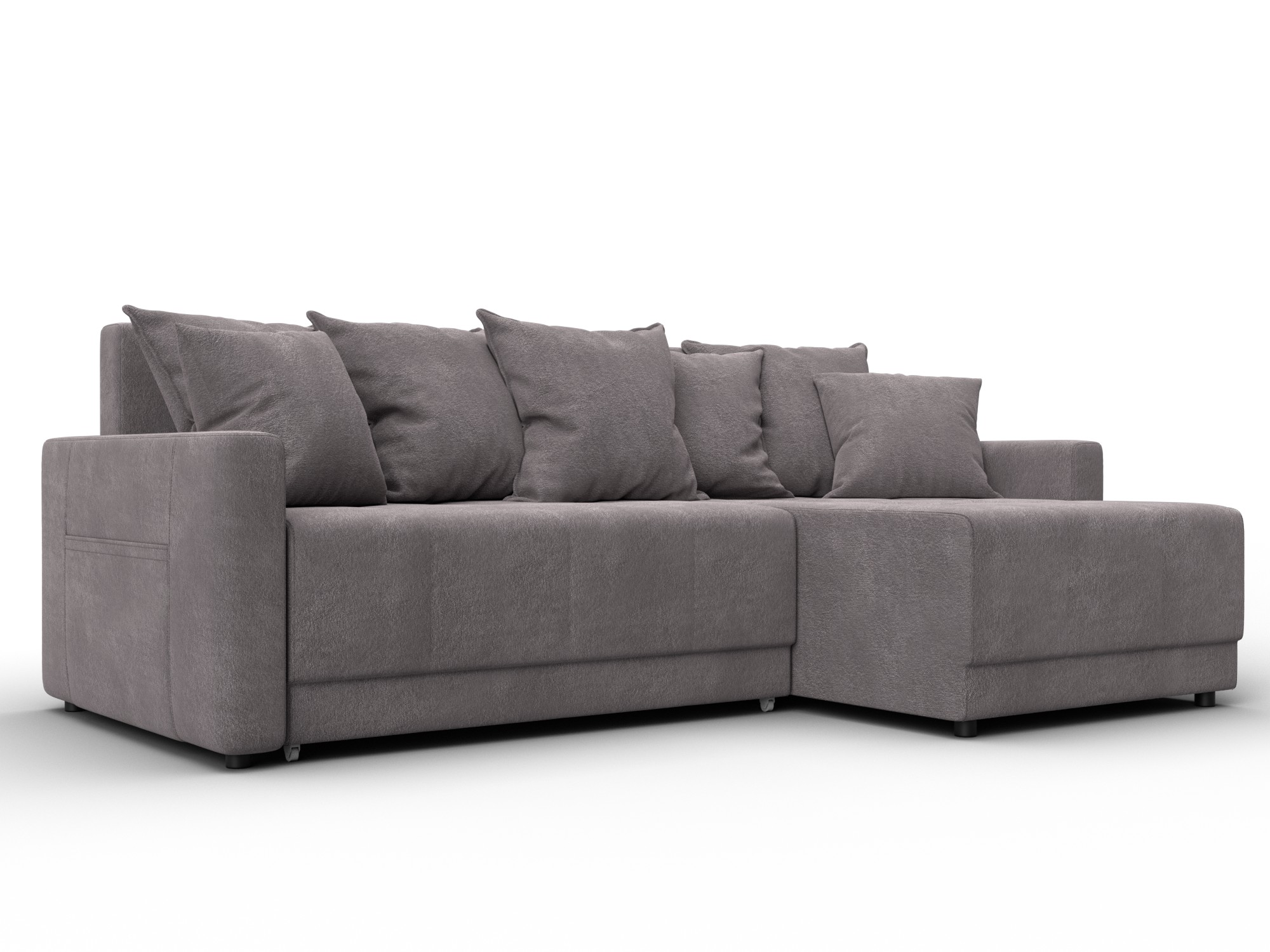 Диван угловой Лига-125 угол универсальный (laim 04 бежевый)