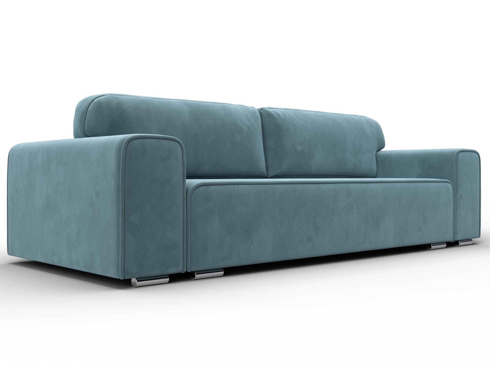 Диван прямой Лига-029 (seven 113 бирюзовый)