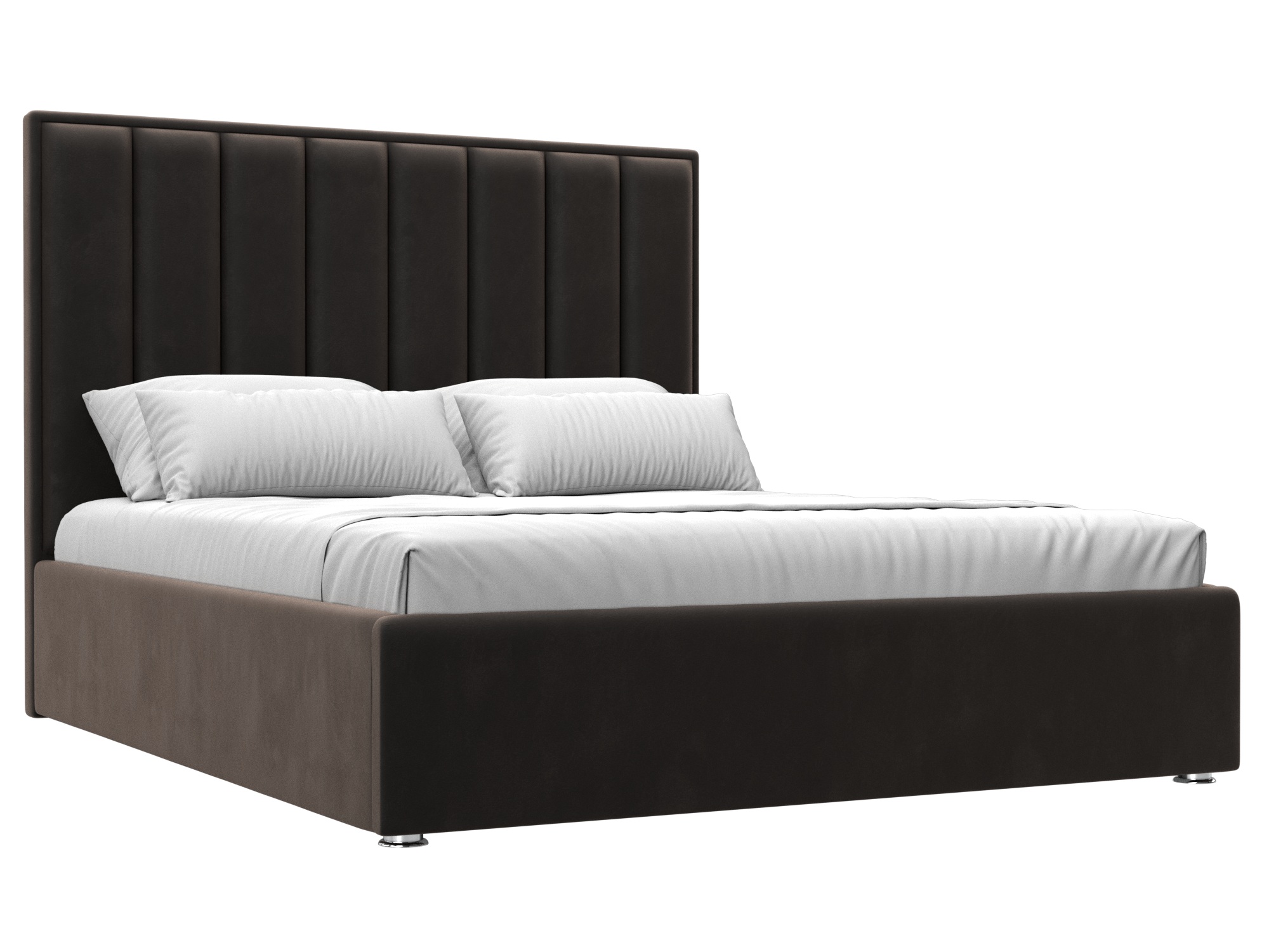 Кровать интерьерная Афродита 160 (seven 727 коричневый)