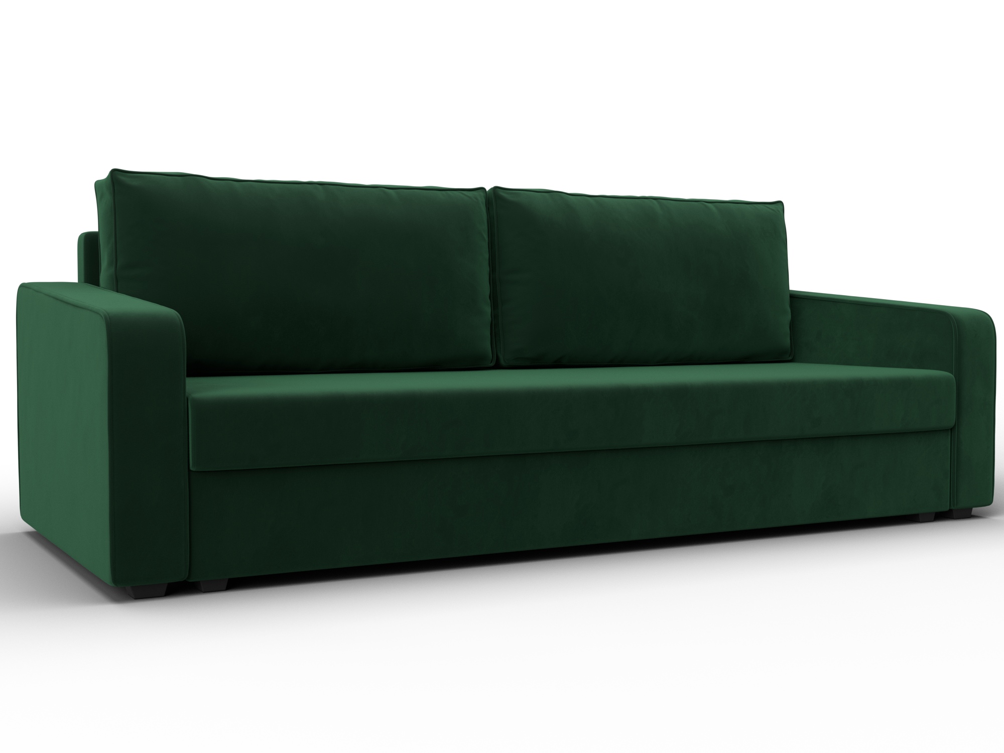 Диван прямой Лига-009 (seven 626 зеленый)