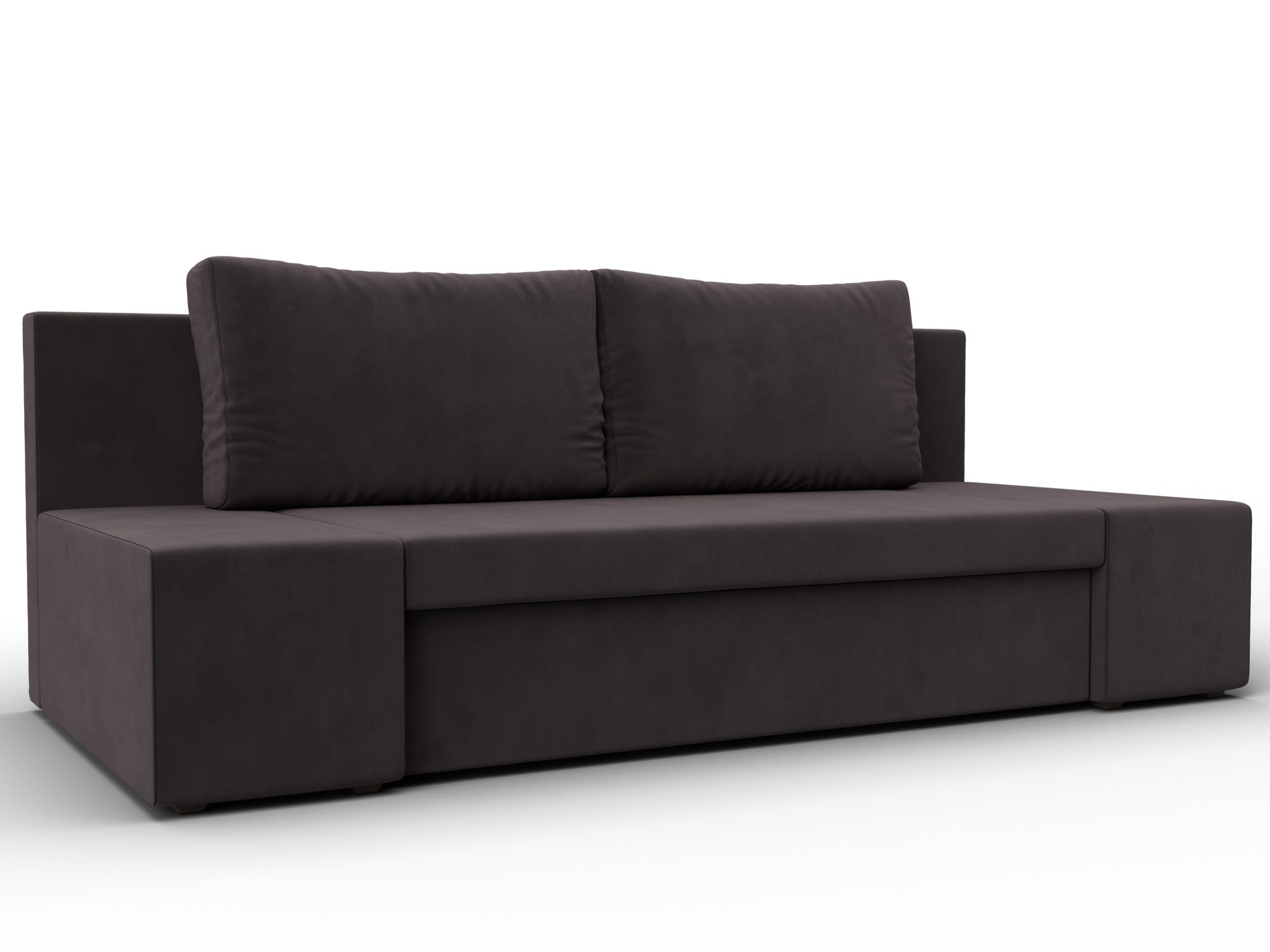 Диван прямой Сан Марко (seven 727 коричневый)