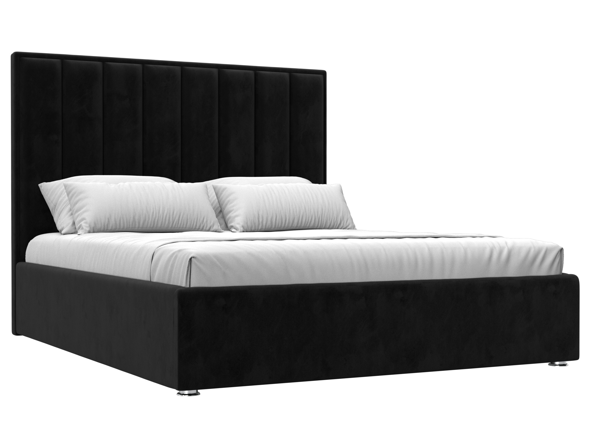 Кровать интерьерная Афродита 160 (seven 35 черный)