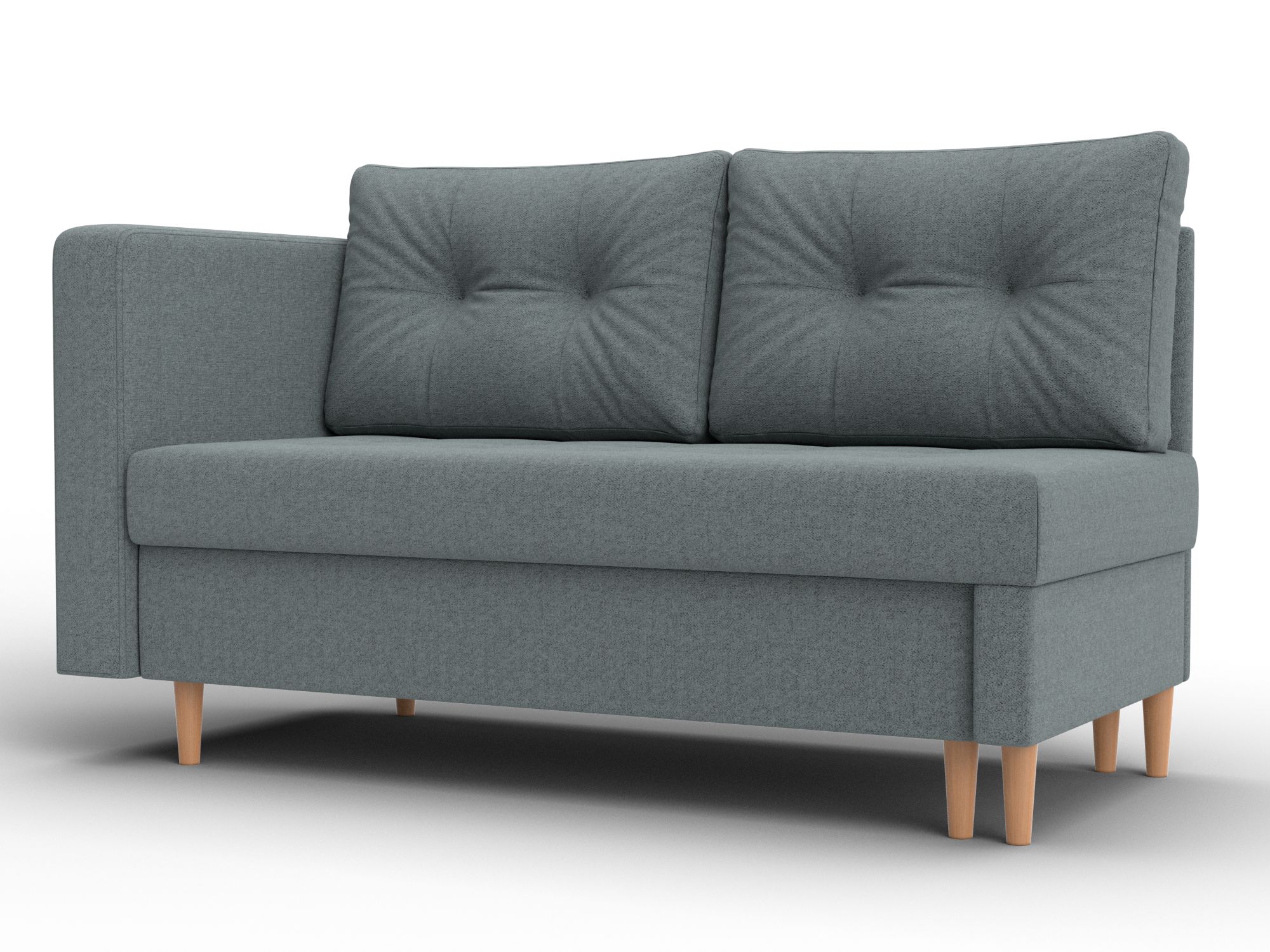 Кушетка Лига-098 (амур 07 серый)