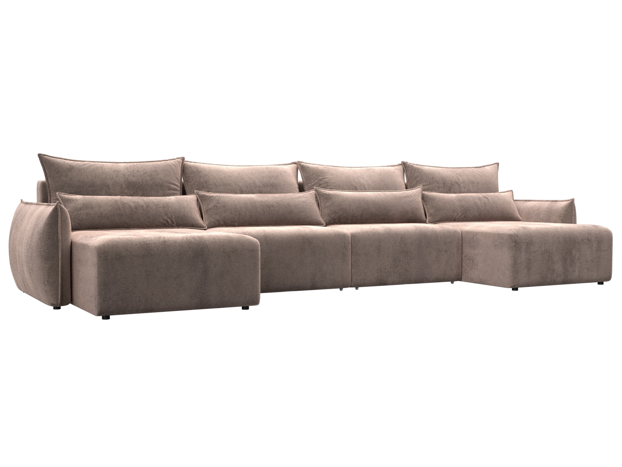 Диван П-образный Лига-051 НПБ Лонг (tower 05 бежевый)