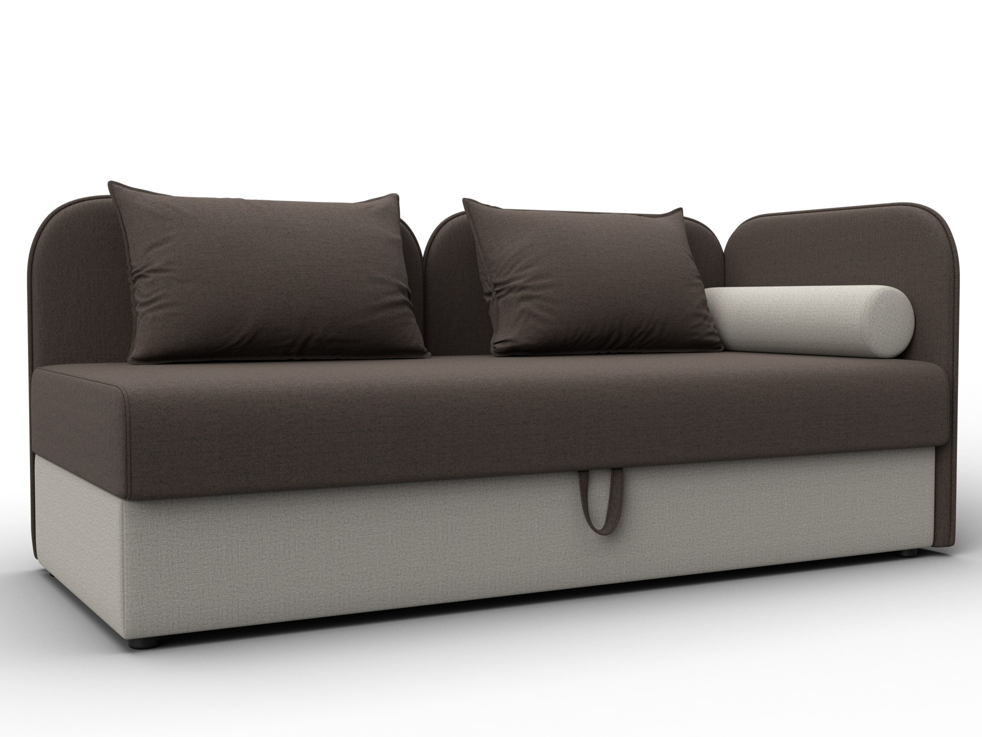 Тахта Лига-094 НПБ (амур 05 коричневый;амур 02 бежевый)