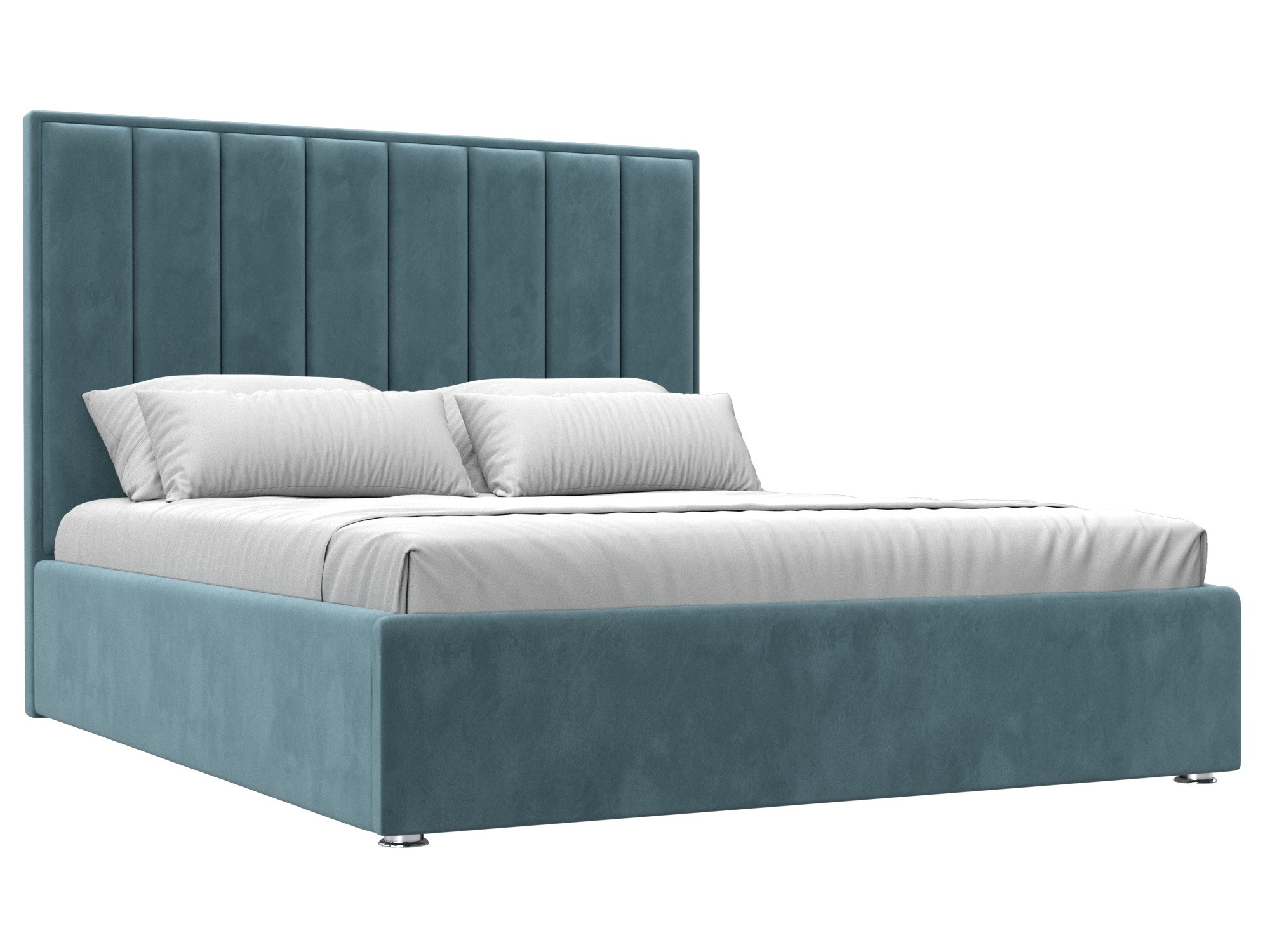 Кровать интерьерная Афродита 160 (seven 113 бирюзовый)