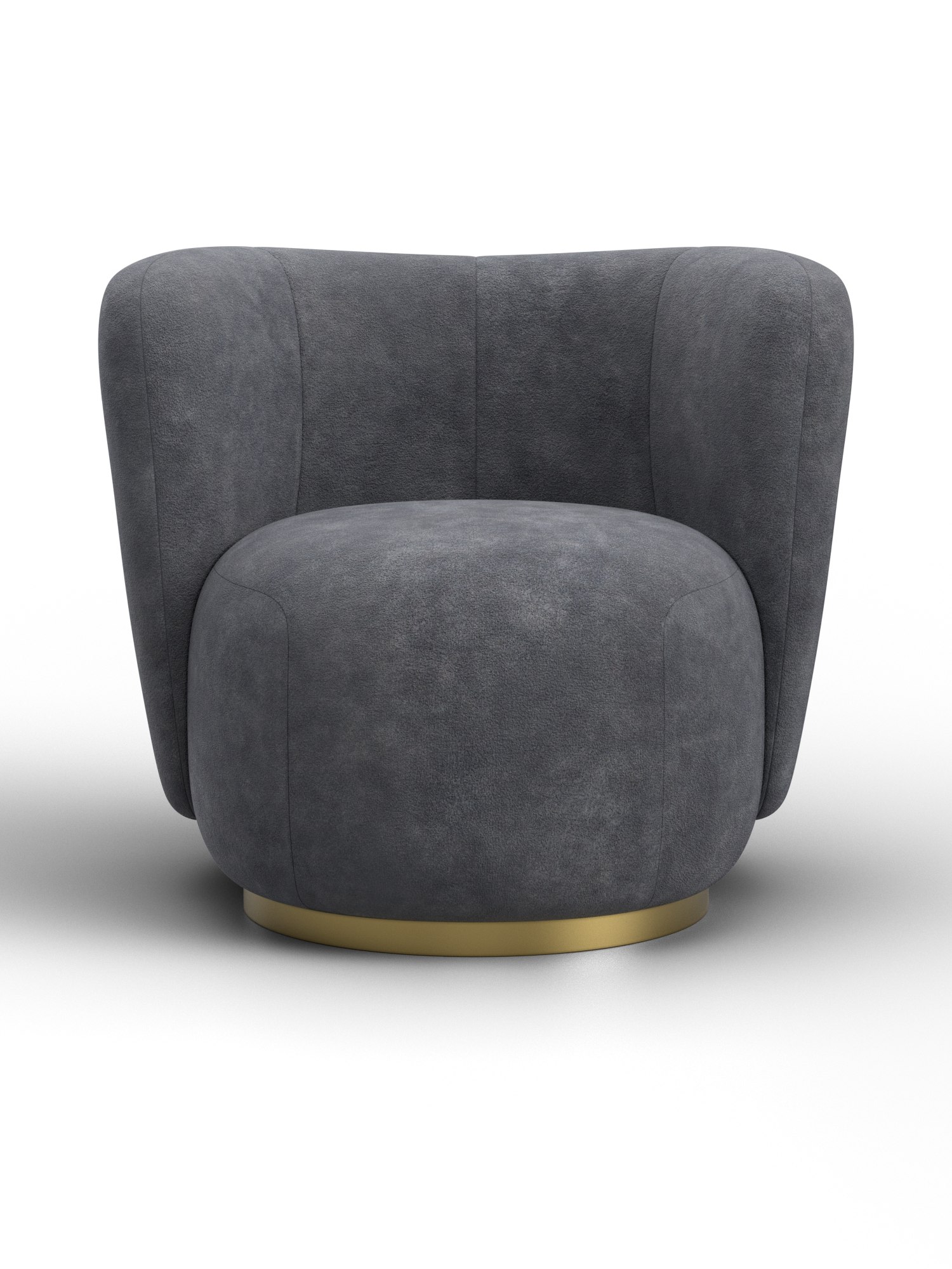 Кресло Лига-072 (brut 16 темно-серый)