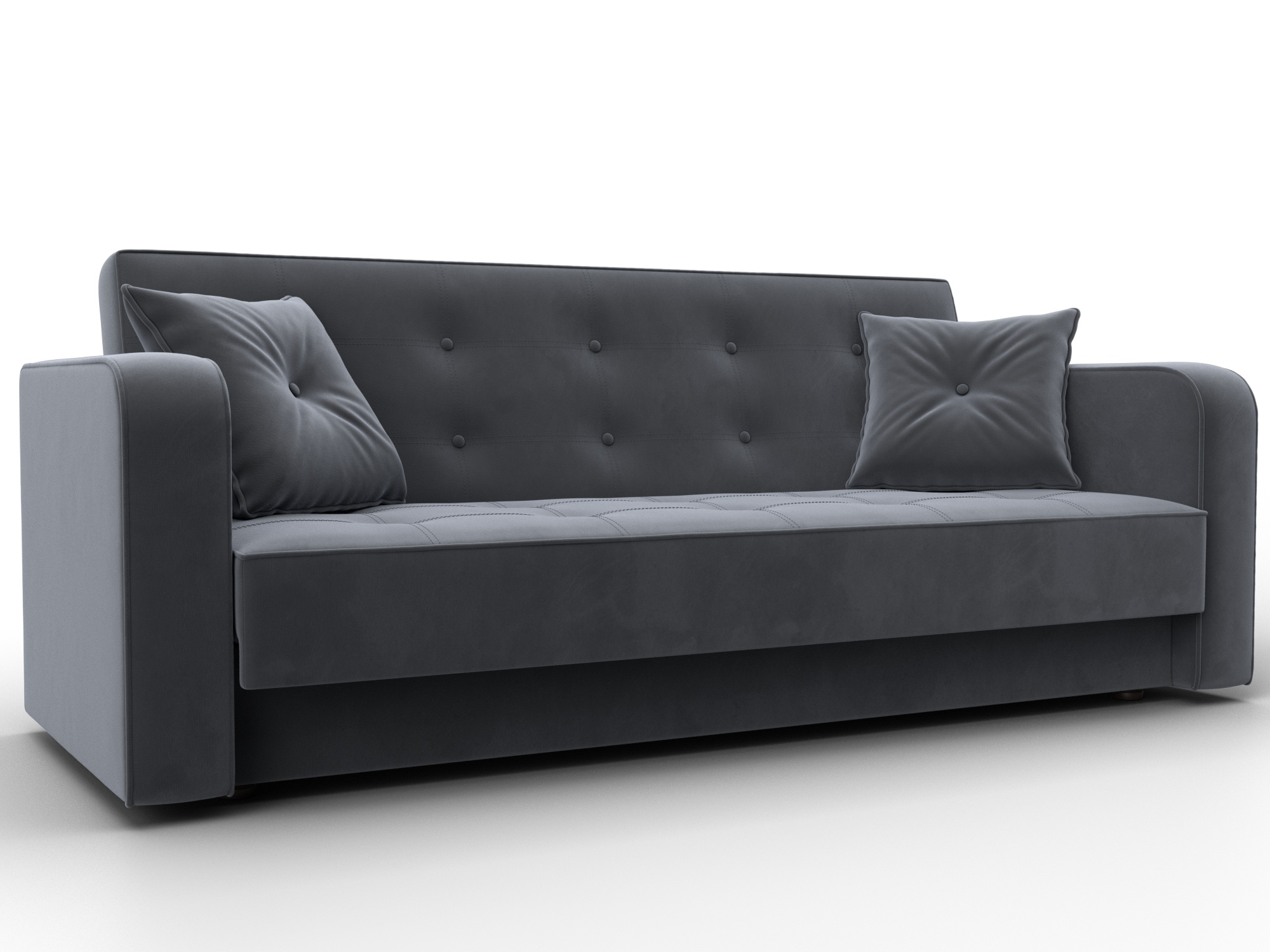 Диван-книжка Тур (seven 17 серый)