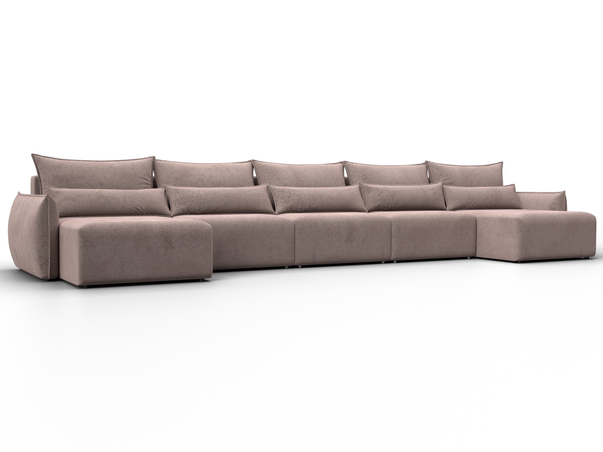 Диван П-образный Лига-051 НПБ МегаЛонг (tower 05 бежевый)