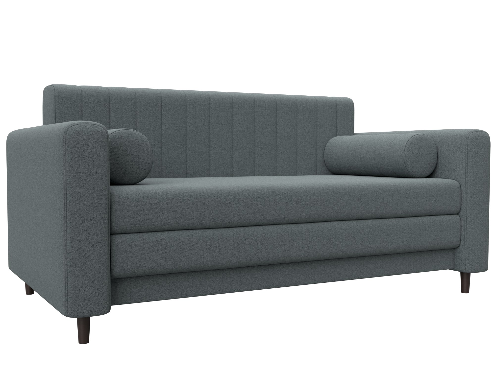 Диван прямой Лига-070 (амур 07 серый)