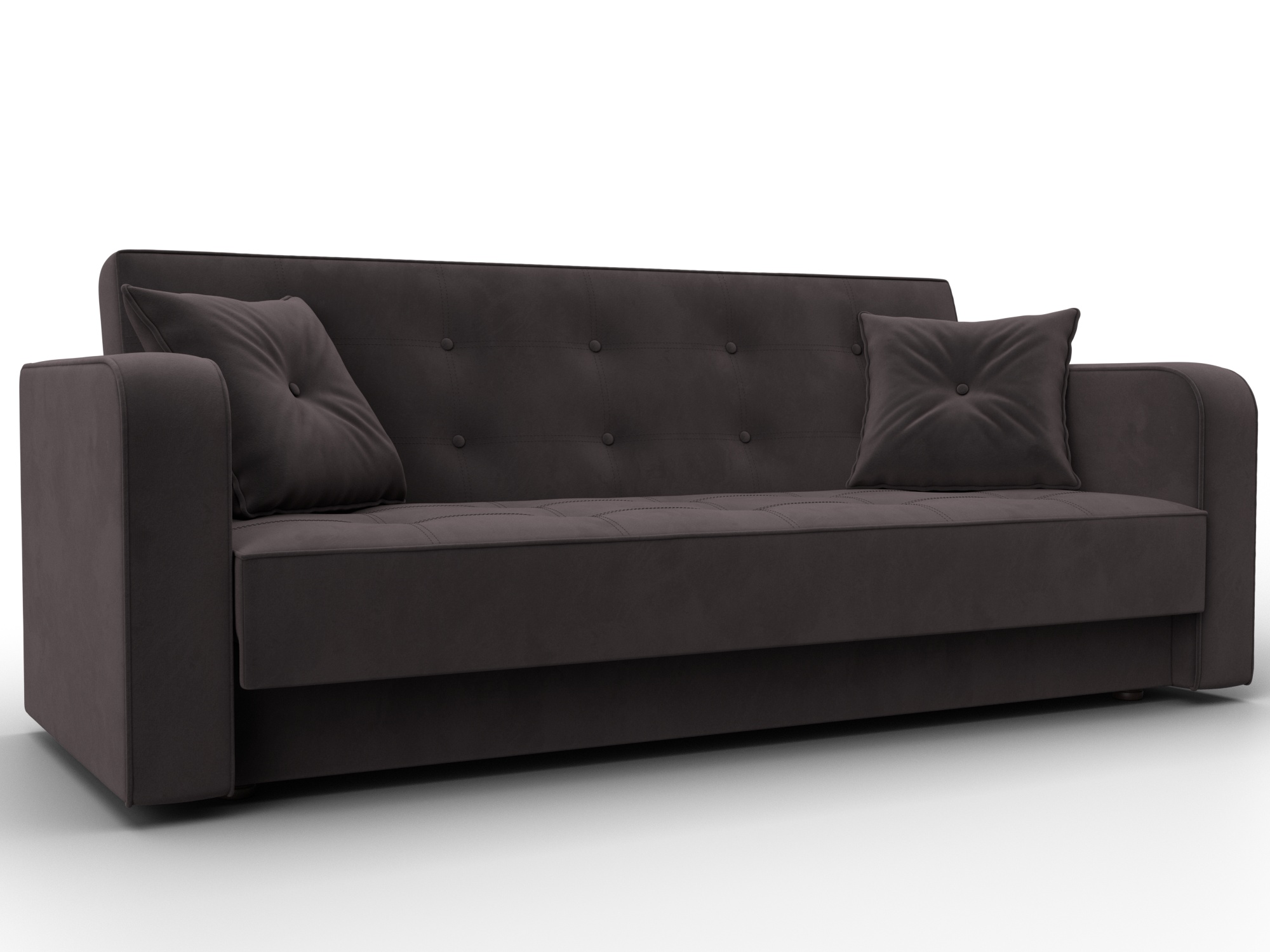 Диван-книжка Тур (seven 727 коричневый)