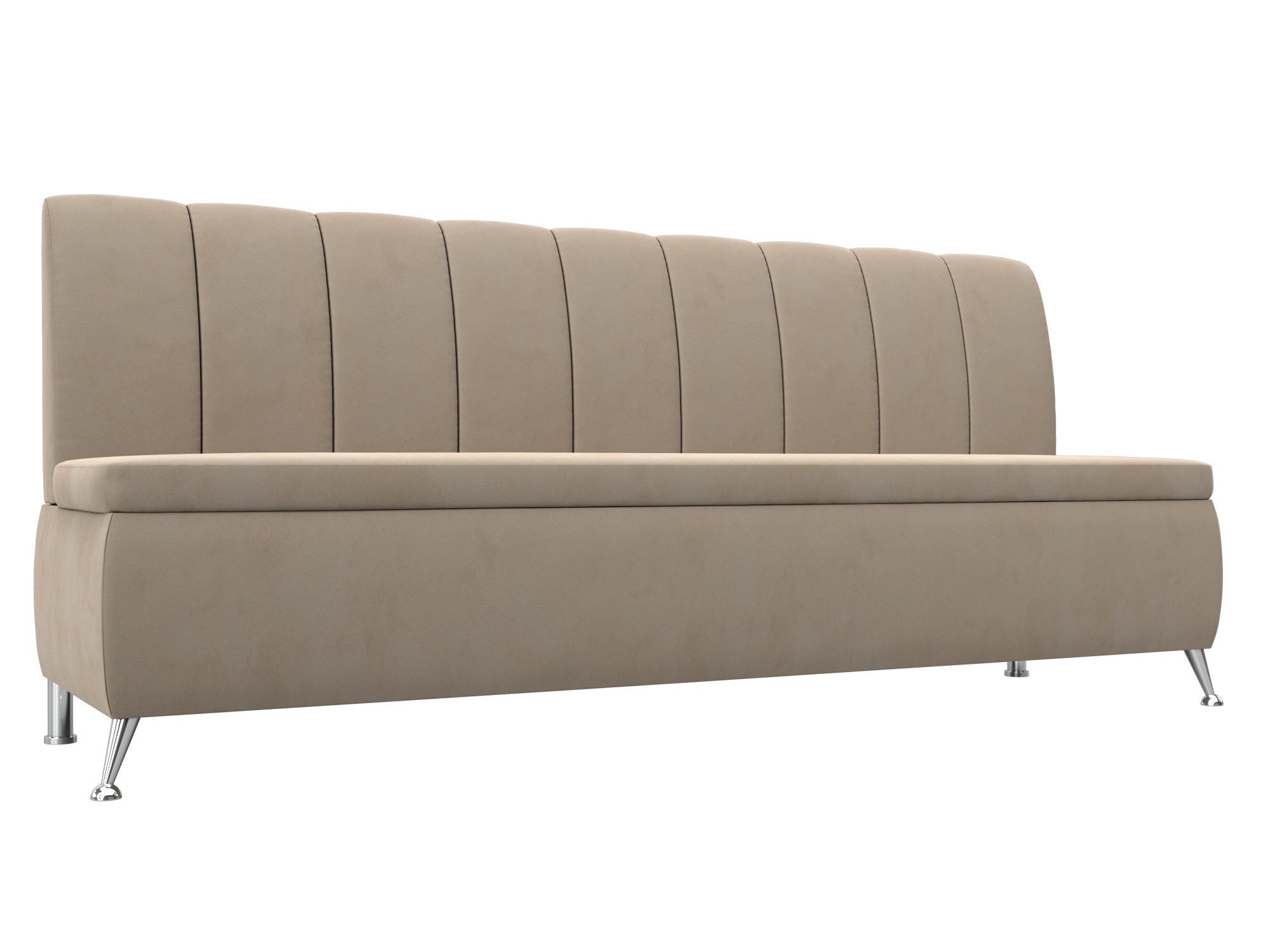 Диван кухонный прямой Кантри (seven 729 бежевый)