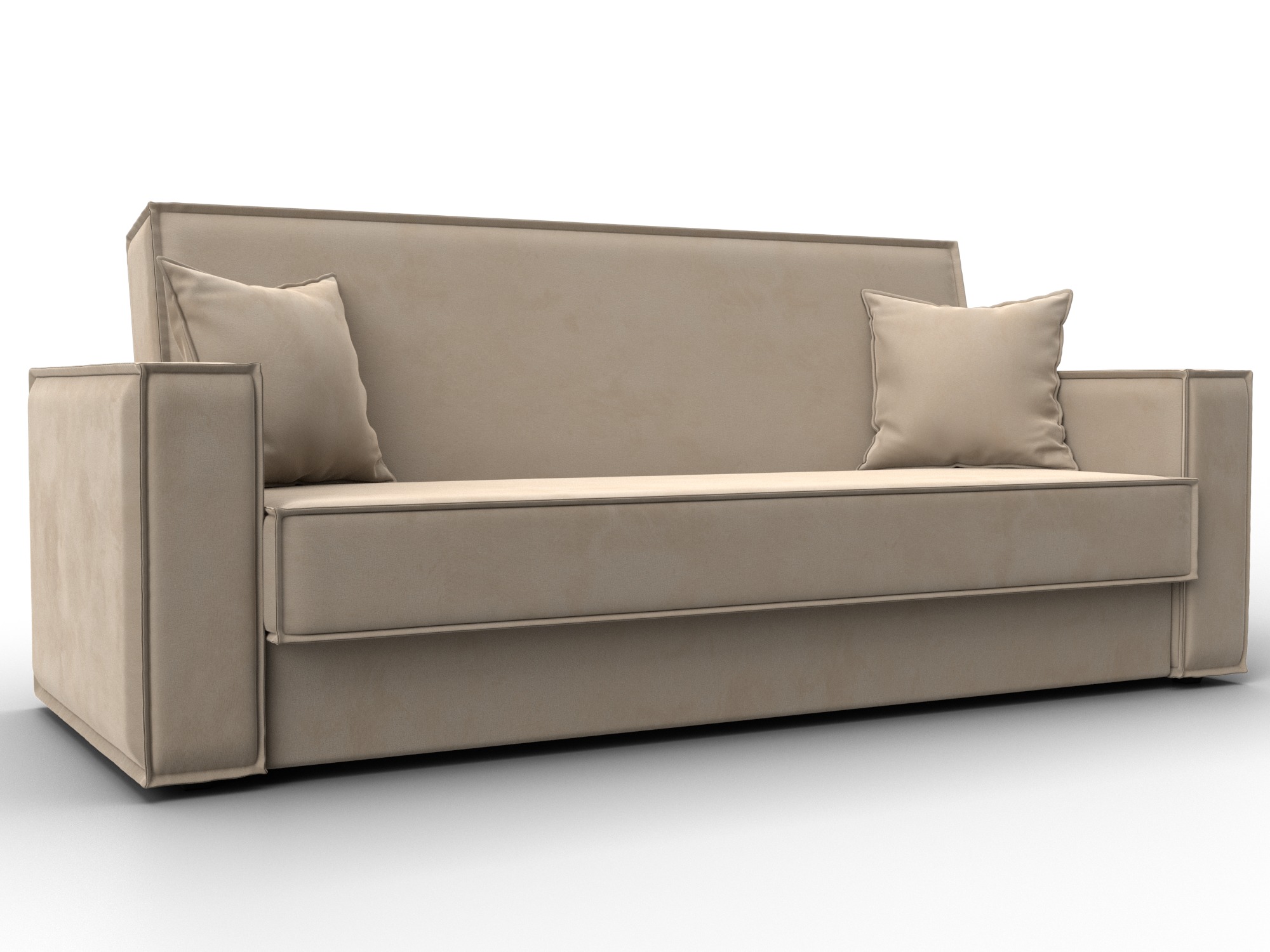 Диван-книжка Куба (seven 729 бежевый)