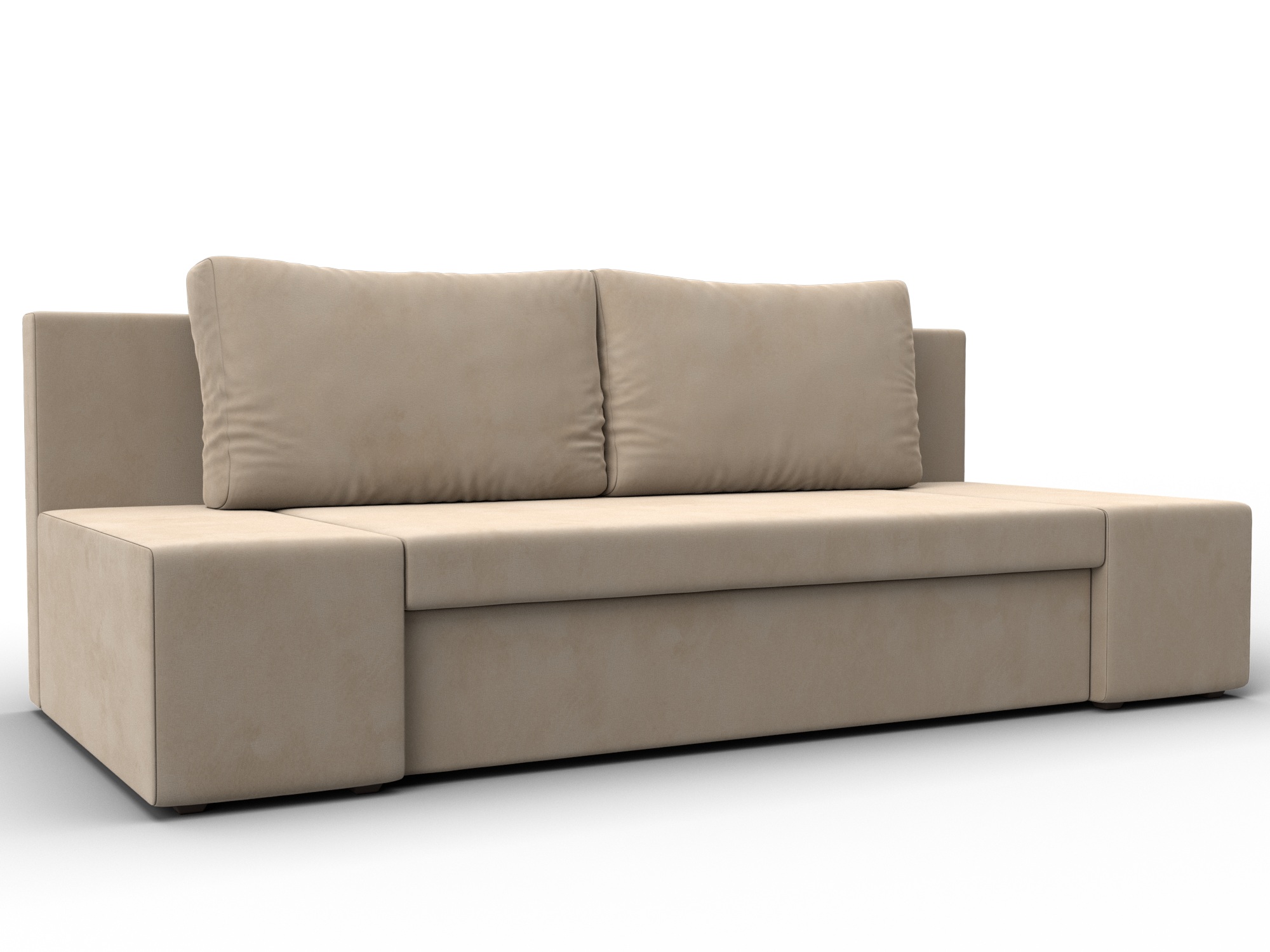 Диван прямой Сан Марко (seven 729 бежевый)