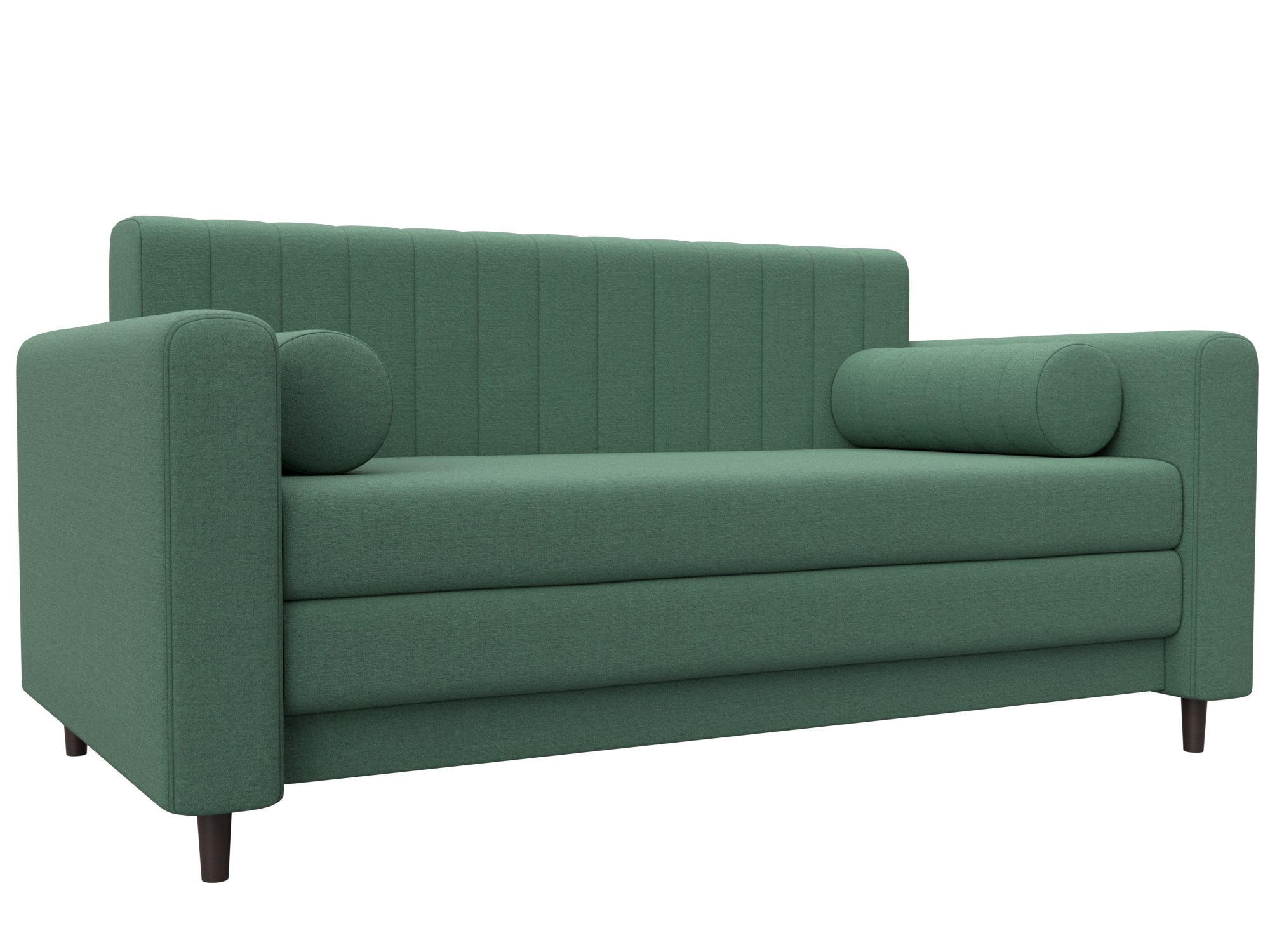 Диван прямой Лига-070 (амур 11 зеленый)