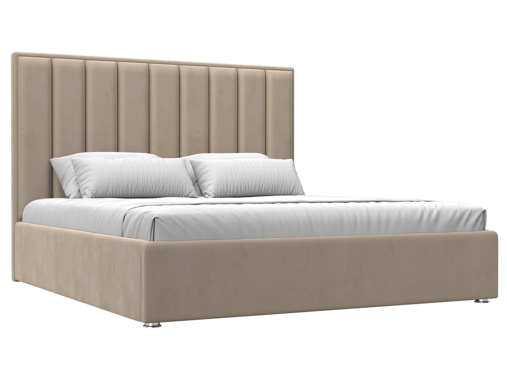 Кровать интерьерная Афродита 180 (seven 729 бежевый)