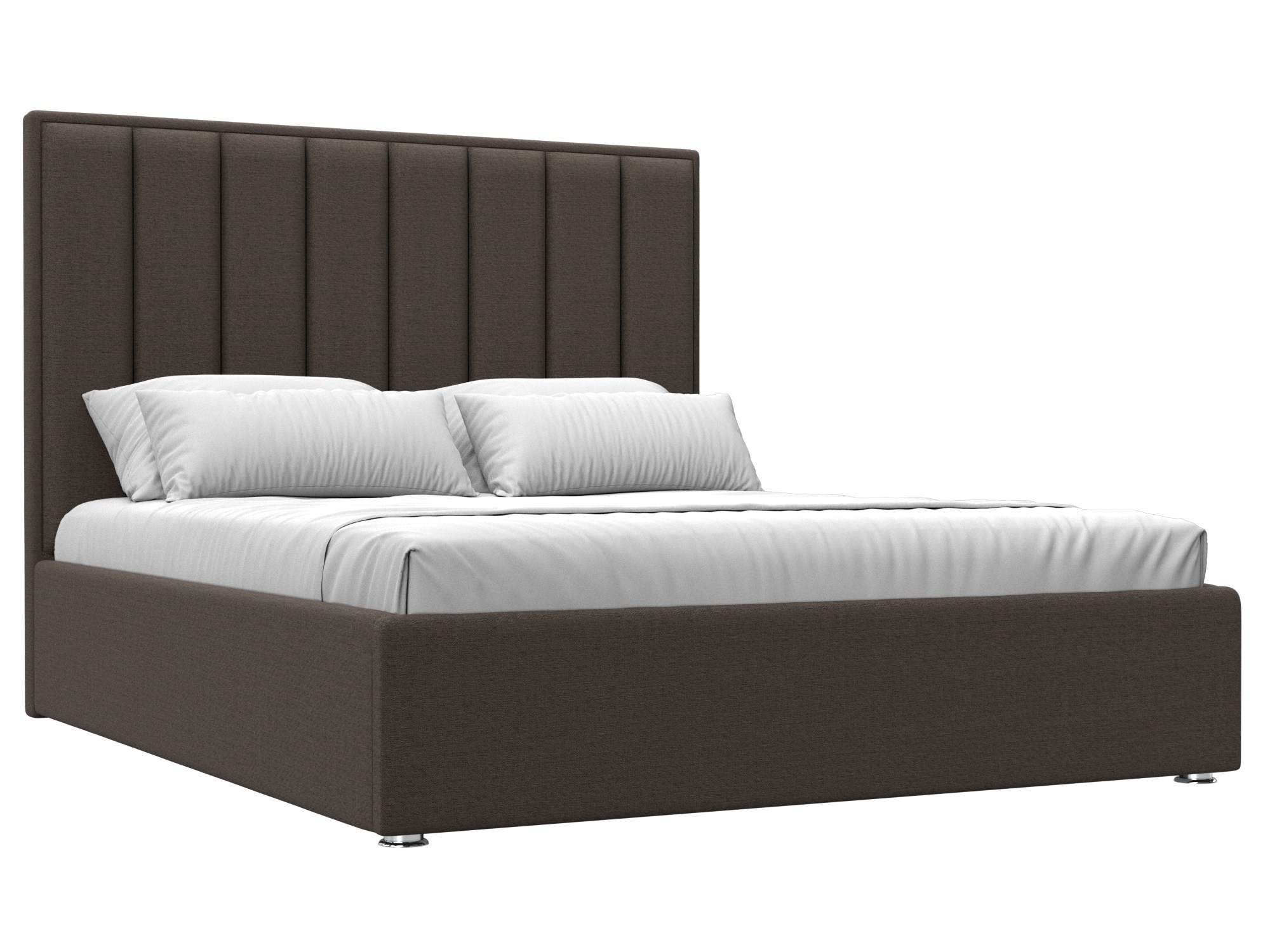 Кровать интерьерная Афродита 160 (амур 05 коричневый)