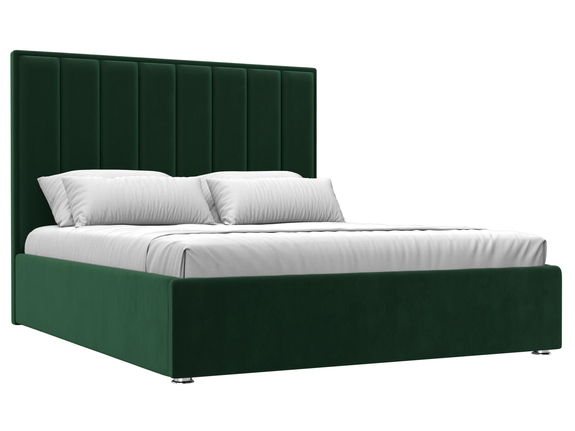 Кровать интерьерная Афродита 160 (seven 626 зеленый)