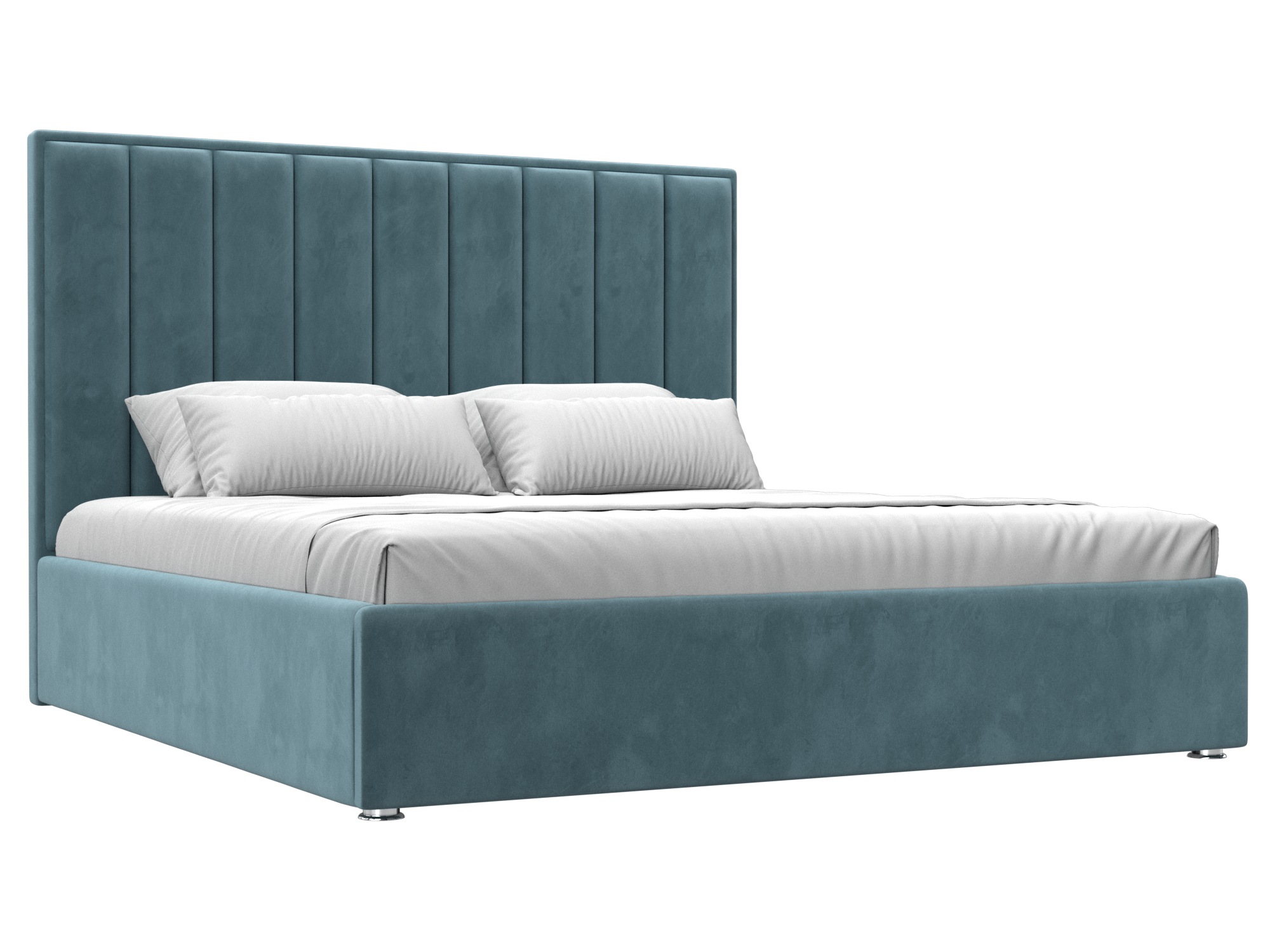 Кровать интерьерная Афродита 180 (seven 113 бирюзовый)