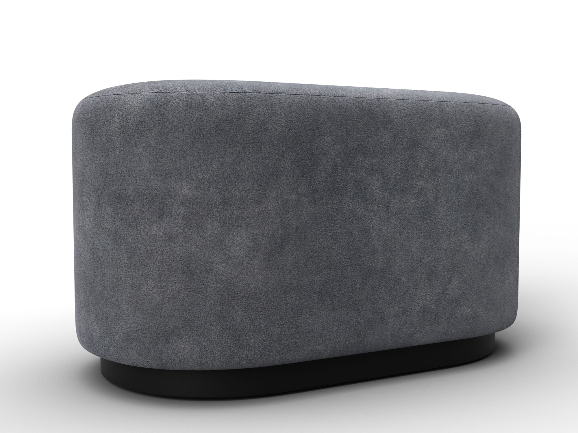 Пуф 007 (brut 16 темно-серый)