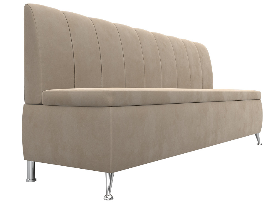 Диван кухонный прямой Кантри (seven 729 бежевый)