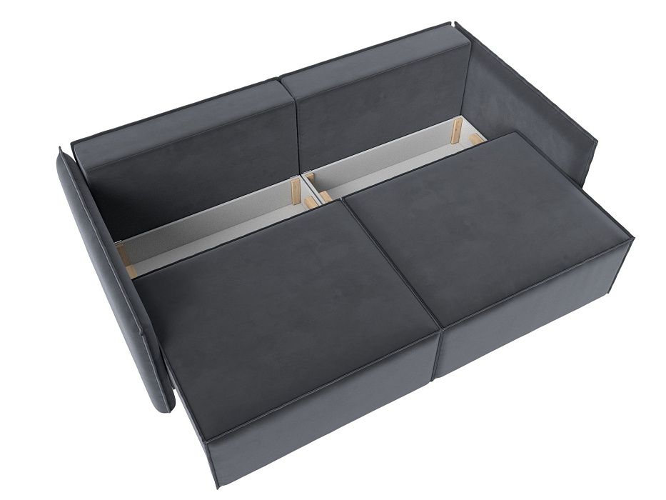 Диван прямой Либерти (seven 17 серый)