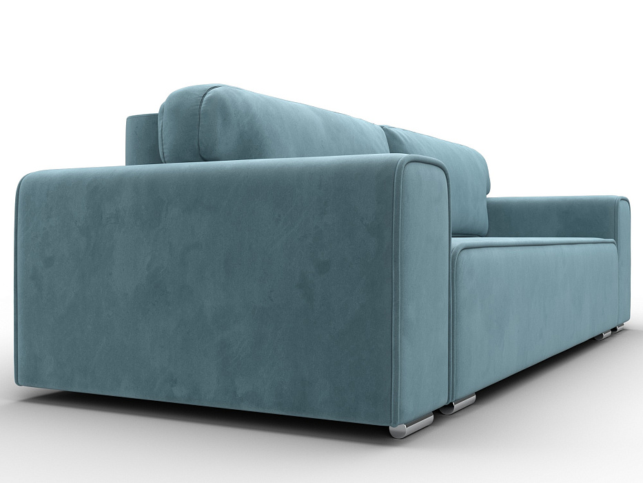 Диван прямой Лига-029 (seven 113 бирюзовый)