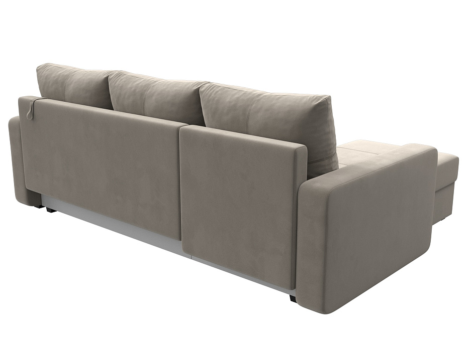 Диван угловой Ливерпуль Лайт левый угол (бежевый)