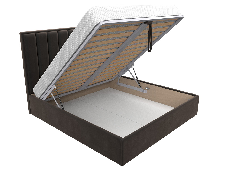 Кровать интерьерная Афродита 180 (seven 727 коричневый)