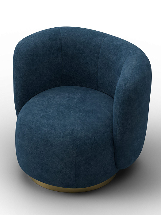 Кресло Лига-072 (brut 11 синий)