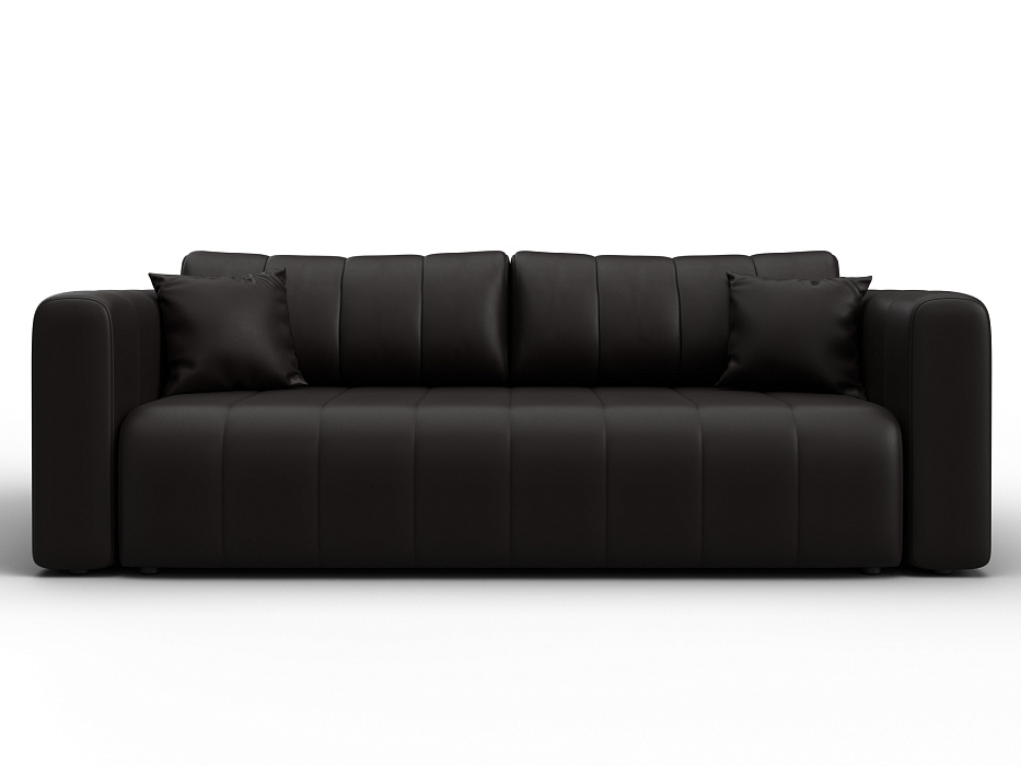 Диван прямой Лига-062 НПБ (grifon 12 коричневый)