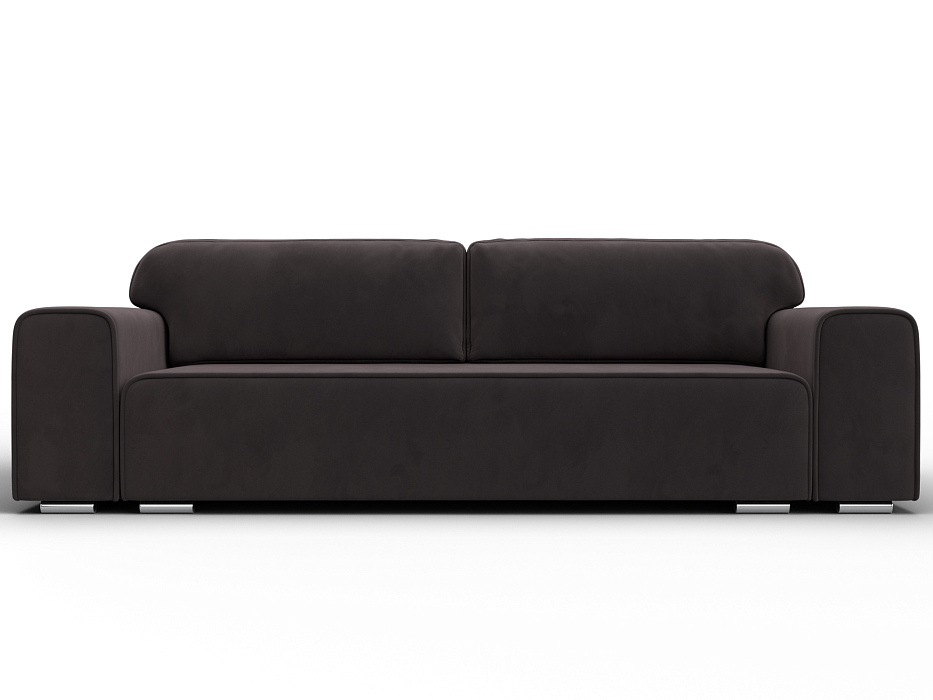 Диван прямой Лига-029 (seven 727 коричневый)