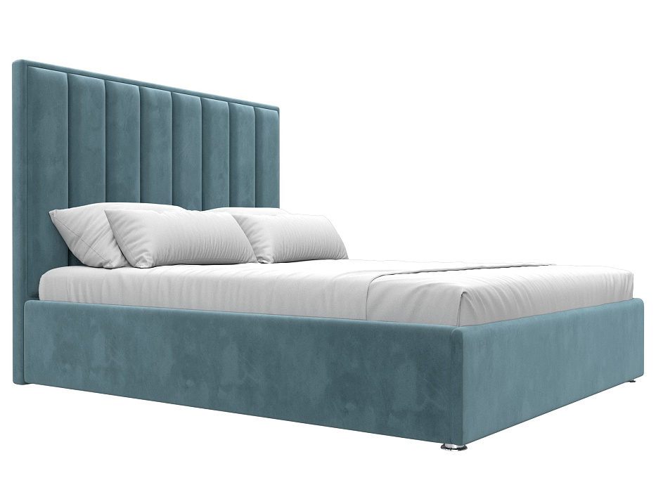 Кровать интерьерная Афродита 160 (seven 113 бирюзовый)