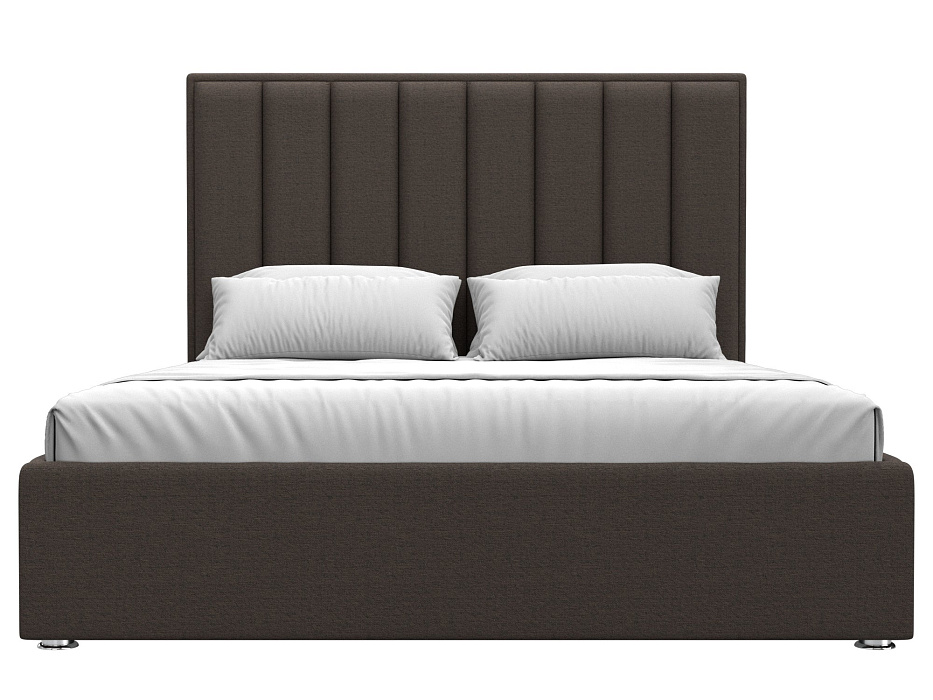 Кровать интерьерная Афродита 160 (амур 05 коричневый)