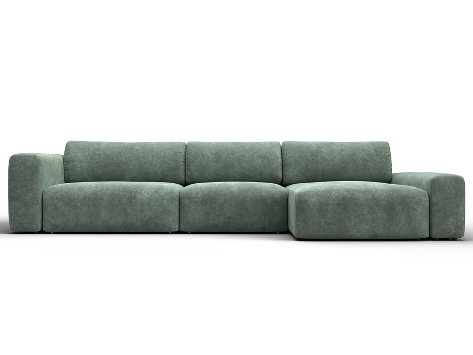 Диван угловой Лига-066 НПБ Лонг угол правый фото в интернет-магазине Лига Диванов