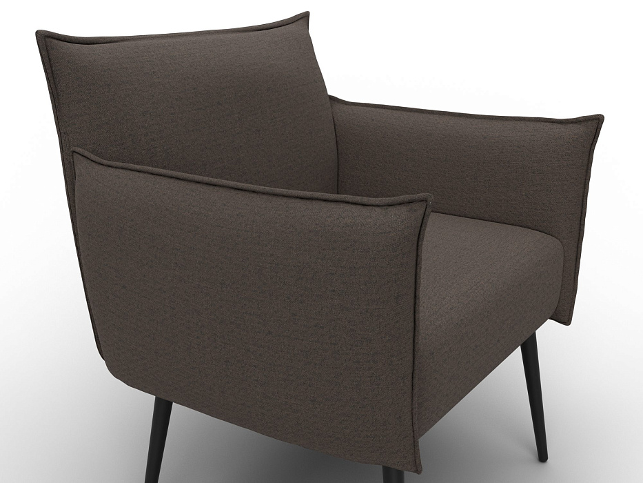 Кресло Лига-083 (амур 05 коричневый)