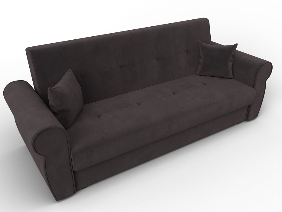 Диван-книжка Лига-019 (seven 727 коричневый)