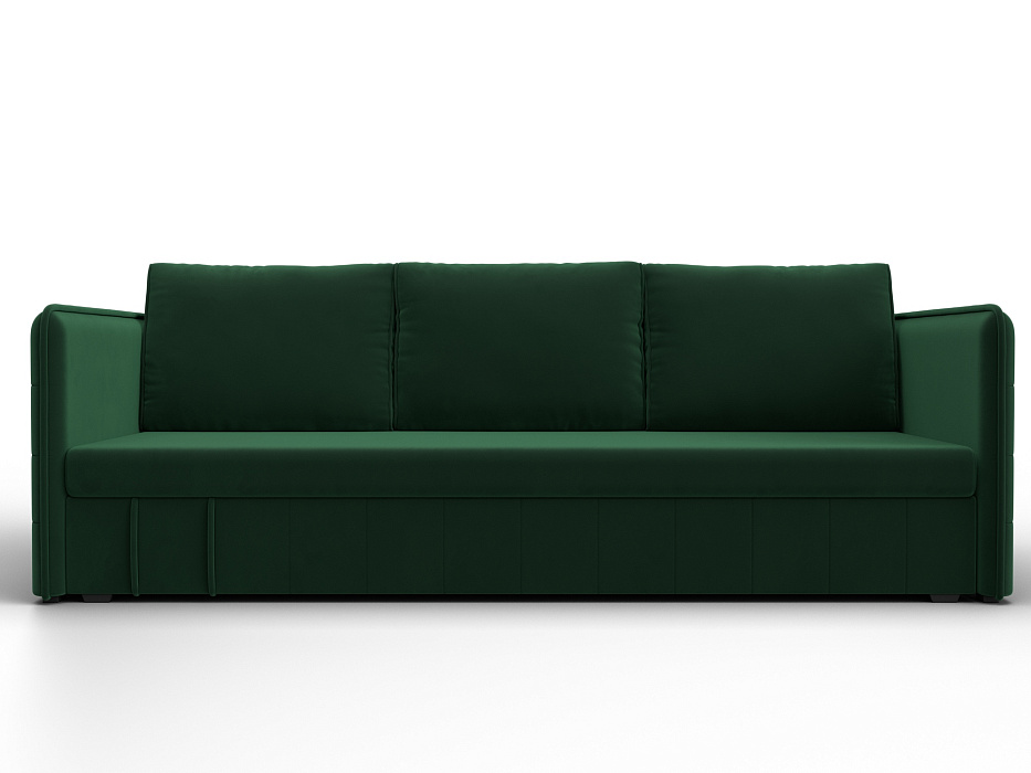 Диван прямой Слим (seven 626 зеленый)