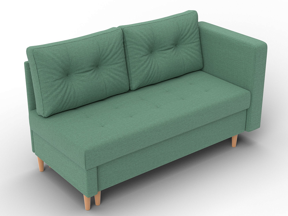 Кушетка Лига-098 (амур 11 зеленый)