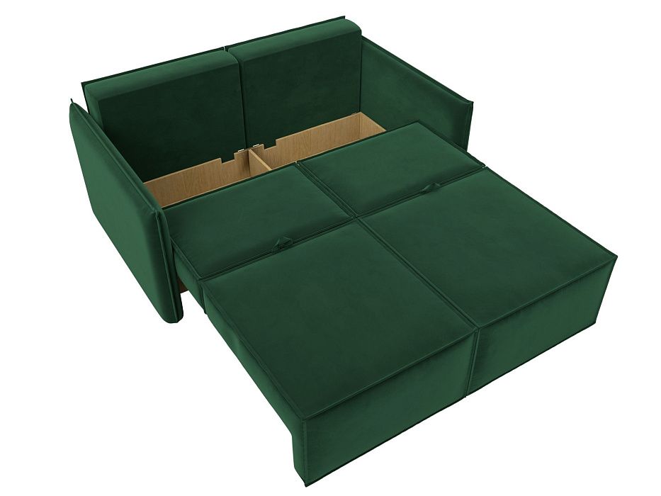 Диван прямой Либерти мини (seven 626 зеленый)