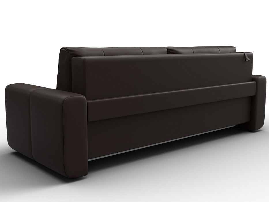Диван прямой Лига-031 (коричневый)