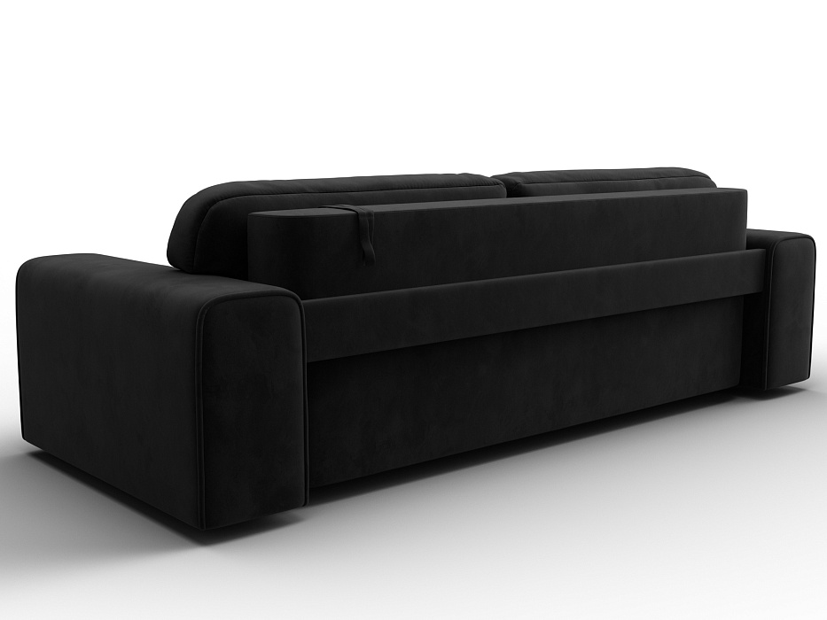 Диван прямой Лига-029 (seven 35 черный)